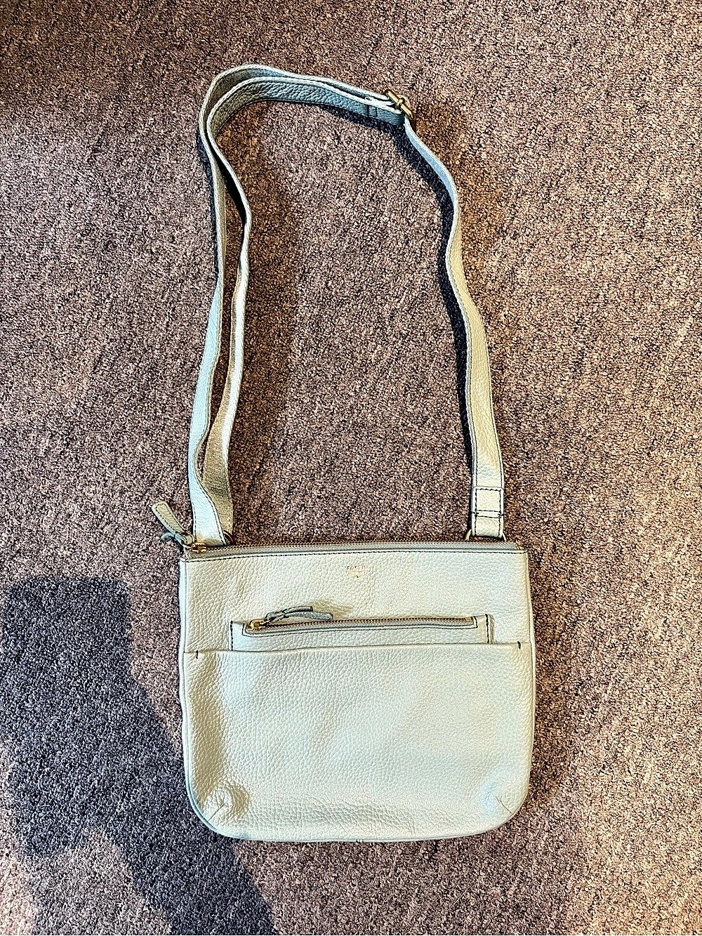 Fossil Crossbody Bag in Mint